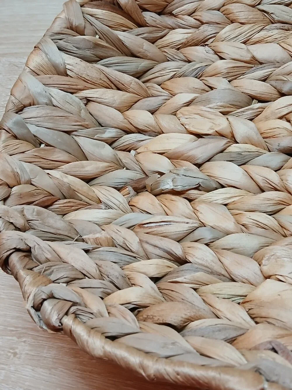 NWT Fall Autumn 2025 Hobby Lobby Pumpkin Shaped Hyacinth Tray Woven Basket